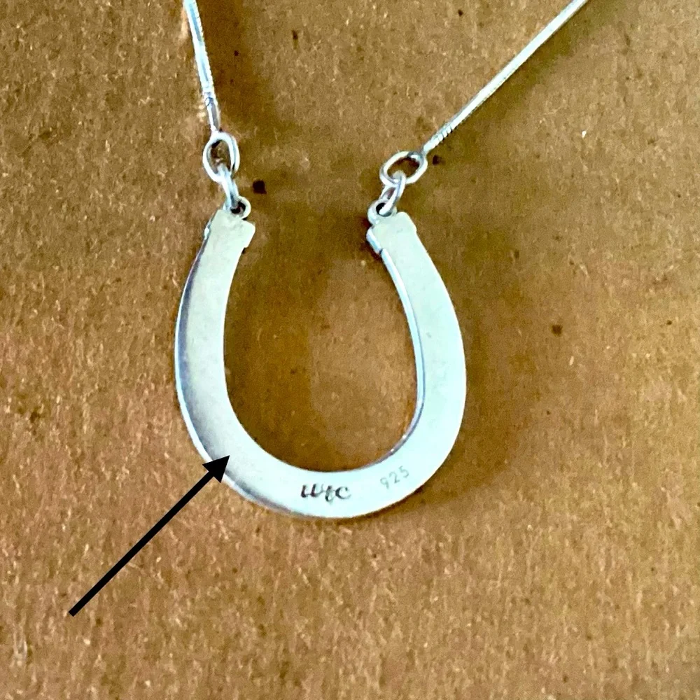 WTC- Horseshoe Necklace - Picture 3 of 7